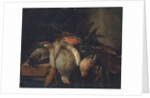Dead birds on a ledge, 1651 by Cornelis van Lelienbergh