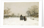 In the Snow by Luigi Loir