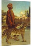 The Palace Guard with Two Leopards by Jean Joseph Benjamin Constant