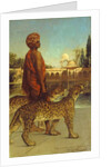 The Palace Guard with Two Leopards by Jean Joseph Benjamin Constant