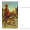 The Palace Guard with Two Leopards by Jean Joseph Benjamin Constant