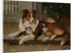 Best of Friends, 1906 by Wilhelm Schwar