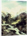 In the Teton Range, 1899 by Thomas Moran