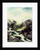 In the Teton Range, 1899 by Thomas Moran
