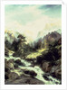 In the Teton Range, 1899 by Thomas Moran