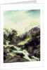 In the Teton Range, 1899 by Thomas Moran