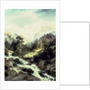 In the Teton Range, 1899 by Thomas Moran