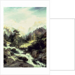 In the Teton Range, 1899 by Thomas Moran