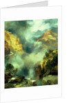 Mist in the Canyon, 1914 by Thomas Moran