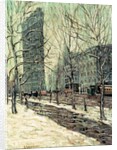 The Flatiron Building, New York, c.1903-05 by Ernest Lawson