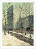 The Flatiron Building, New York, c.1903-05 by Ernest Lawson