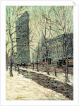 The Flatiron Building, New York, c.1903-05 by Ernest Lawson