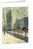 The Flatiron Building, New York, c.1903-05 by Ernest Lawson