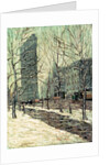 The Flatiron Building, New York, c.1903-05 by Ernest Lawson