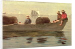 Three Boys in a Dory, 1873 by Winslow Homer