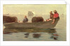 Three Boys in a Dory, 1873 by Winslow Homer