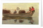 Three Boys in a Dory, 1873 by Winslow Homer