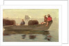 Three Boys in a Dory, 1873 by Winslow Homer