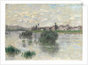 The Seine at Lavacourt, 1879 by Claude Monet