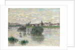 The Seine at Lavacourt, 1879 by Claude Monet