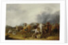 A cavalry skirmish, 1634 by Palamedes Palamedesz