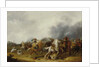 A cavalry skirmish, 1634 by Palamedes Palamedesz