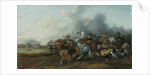 A cavalry skirmish, 1632 by Palamedes Palamedesz