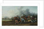 A cavalry skirmish, 1632 by Palamedes Palamedesz