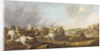 A cavalry skirmish by Palamedes Palamedesz