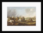 A cavalry skirmish by Palamedes Palamedesz