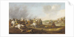 A cavalry skirmish by Palamedes Palamedesz