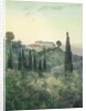Villa Bocklin, Fiesole, 1897 by Carl Ernest von Stetten