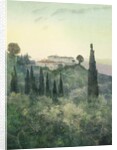 Villa Bocklin, Fiesole, 1897 by Carl Ernest von Stetten