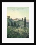 Villa Bocklin, Fiesole, 1897 by Carl Ernest von Stetten