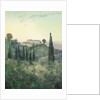 Villa Bocklin, Fiesole, 1897 by Carl Ernest von Stetten