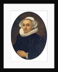 Portrait of a lady by Willem Drost