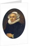 Portrait of a lady by Willem Drost