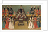 Fath 'Ali Shah and his immediate courtiers, c.1815 by Iranian School