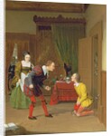 Dr Caius, Simple and Dame Quickly by Robert Walter Weir