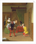Dr Caius, Simple and Dame Quickly by Robert Walter Weir