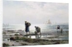 Oyster Gatherers, 1883 by Edward Moran