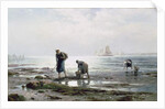 Oyster Gatherers, 1883 by Edward Moran