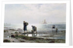 Oyster Gatherers, 1883 by Edward Moran