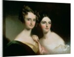 Portrait of Ellen and Mary McIlvaine, 1834 by Thomas Sully