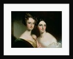 Portrait of Ellen and Mary McIlvaine, 1834 by Thomas Sully