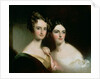 Portrait of Ellen and Mary McIlvaine, 1834 by Thomas Sully