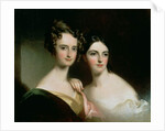 Portrait of Ellen and Mary McIlvaine, 1834 by Thomas Sully