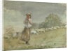 Tending Sheep, Houghton Farm, c.1878-79 by Winslow Homer
