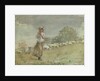 Tending Sheep, Houghton Farm, c.1878-79 by Winslow Homer