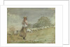 Tending Sheep, Houghton Farm, c.1878-79 by Winslow Homer